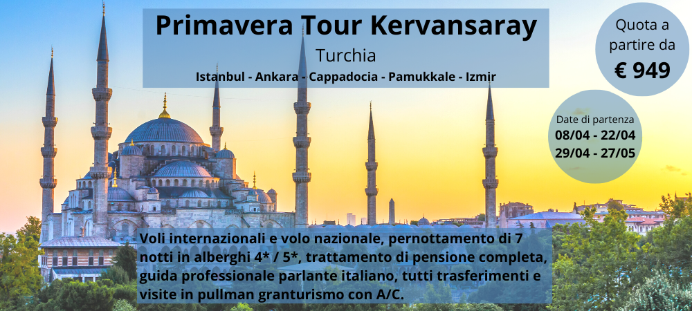 Primavera Tour Kervansaray Turchia 2023